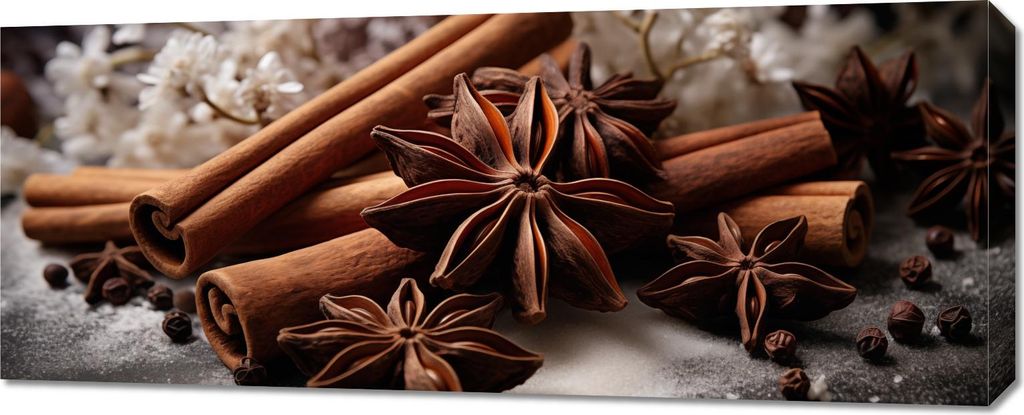 Bild 100x40cm Aromatische Symphonie