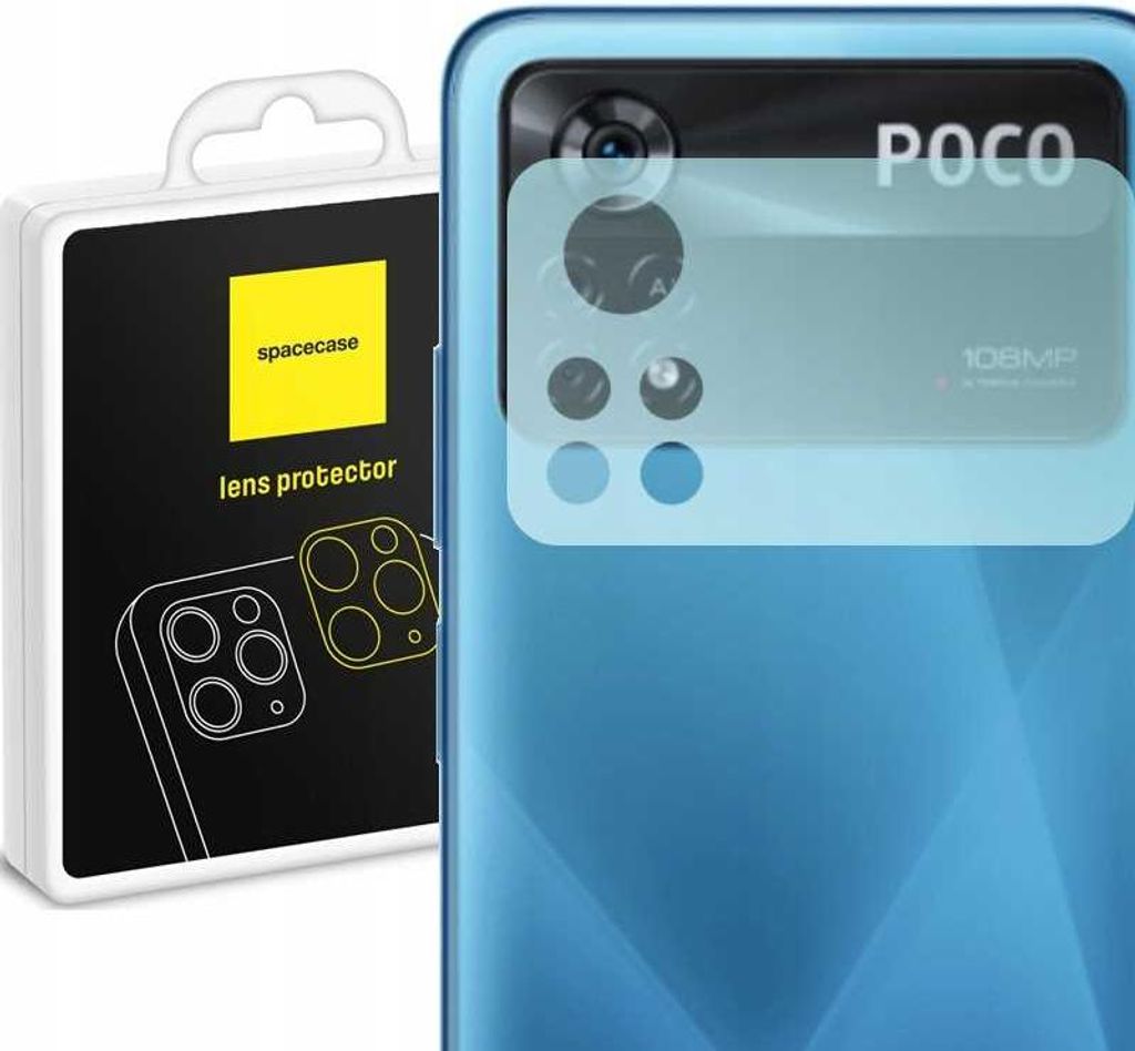 Spacecase Kamera Glas Poco X4 Pro 5G