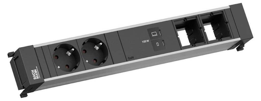 Bachmann Power Frame 2Xcee7/3, 1Xusb C/C 100W 2Xcm L=0,2M