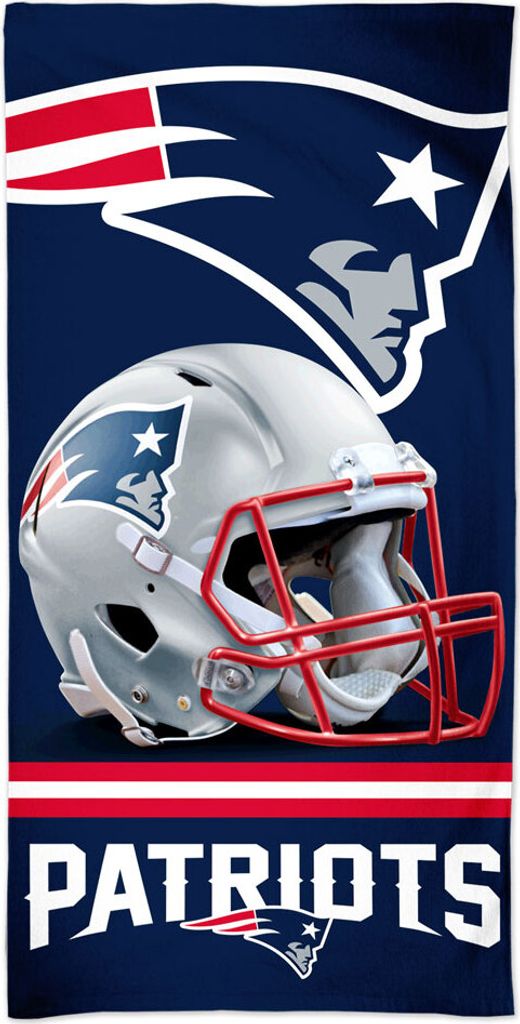 NFL Handtuch New England Patriots Spectra Beach Towel Strandtuch 150x75cm