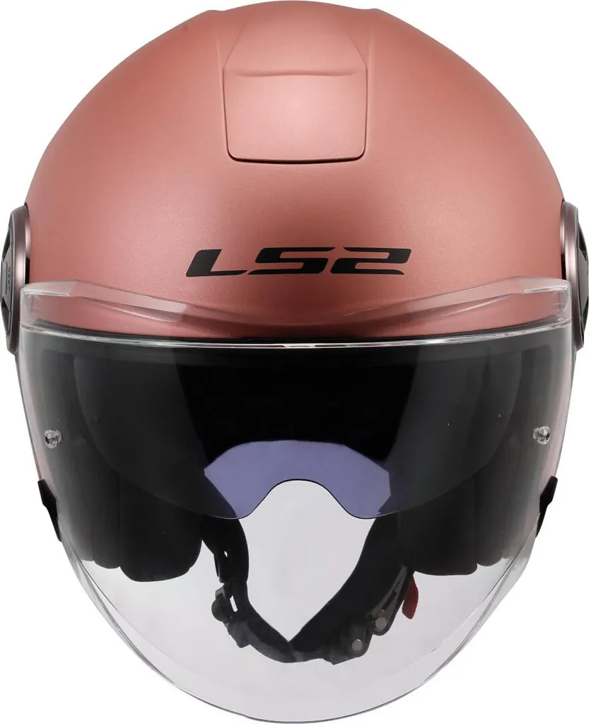 Casque LS2 OF620 Classy Solid Rose Mat Jet - Taille L 59-60 cm Confort