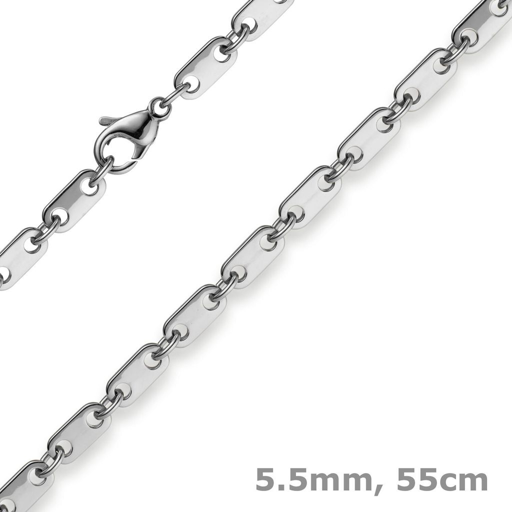 5-5mm-Plattenkette-aus-585-Weißgold-55cm