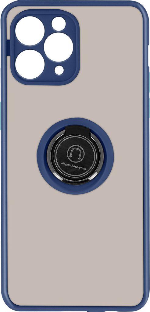 Avizar, Hybrid Handyhülle mit Ring-Halterung für Apple iPhone 11 Pro, Dunkelblau
