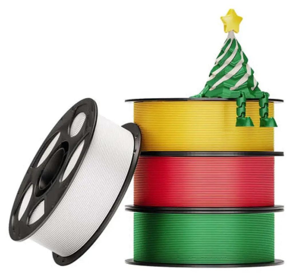 Anycubic PLA Silk filament set, 4 stuks. Productafbeelding 