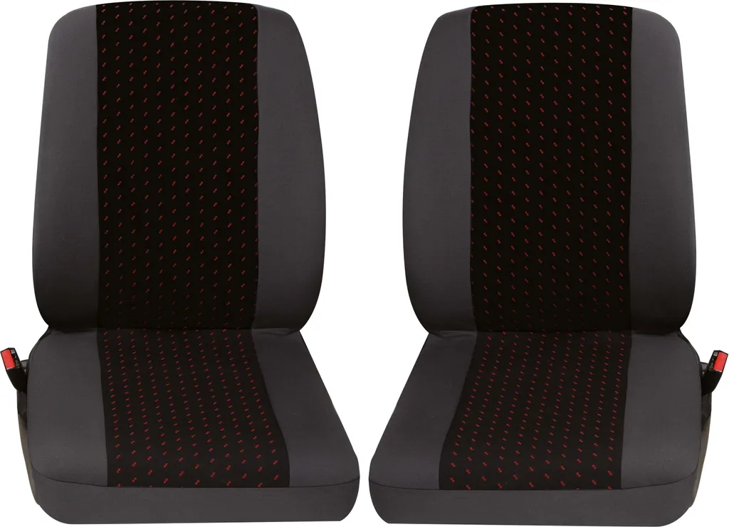 Coprisedili Tech-Red Profi 1 - Compatibilità Airbag e Design 3D