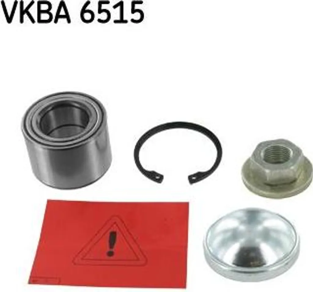 Kit roulement de roue arrière SKF VKBA 6515 pour Fusion et Fiesta 1.4