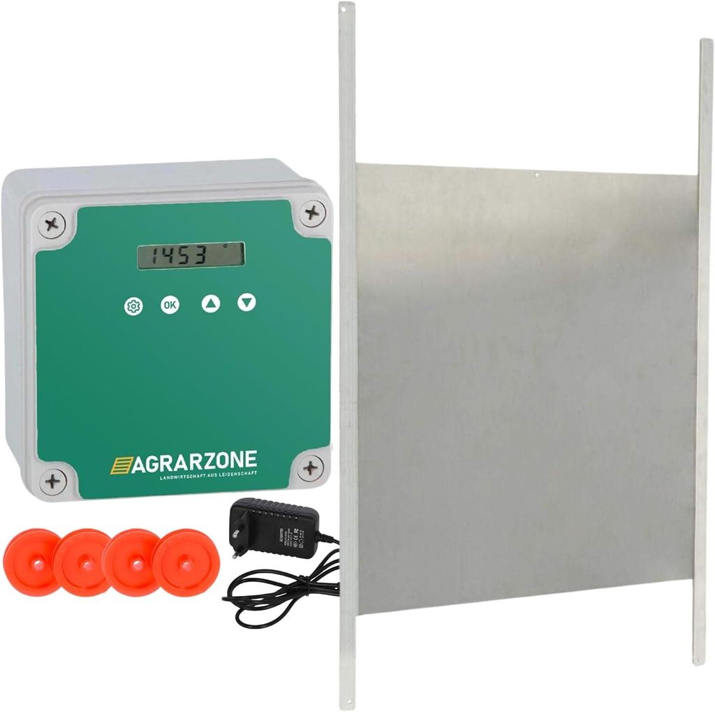 Agrarzone Automatická klapka pro slepice na baterie s Obrázek produktu 