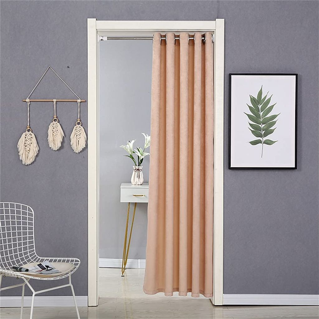 Türvorhang, 120*190cm Verdunkelungsvorhang für Haus und Produktbild 