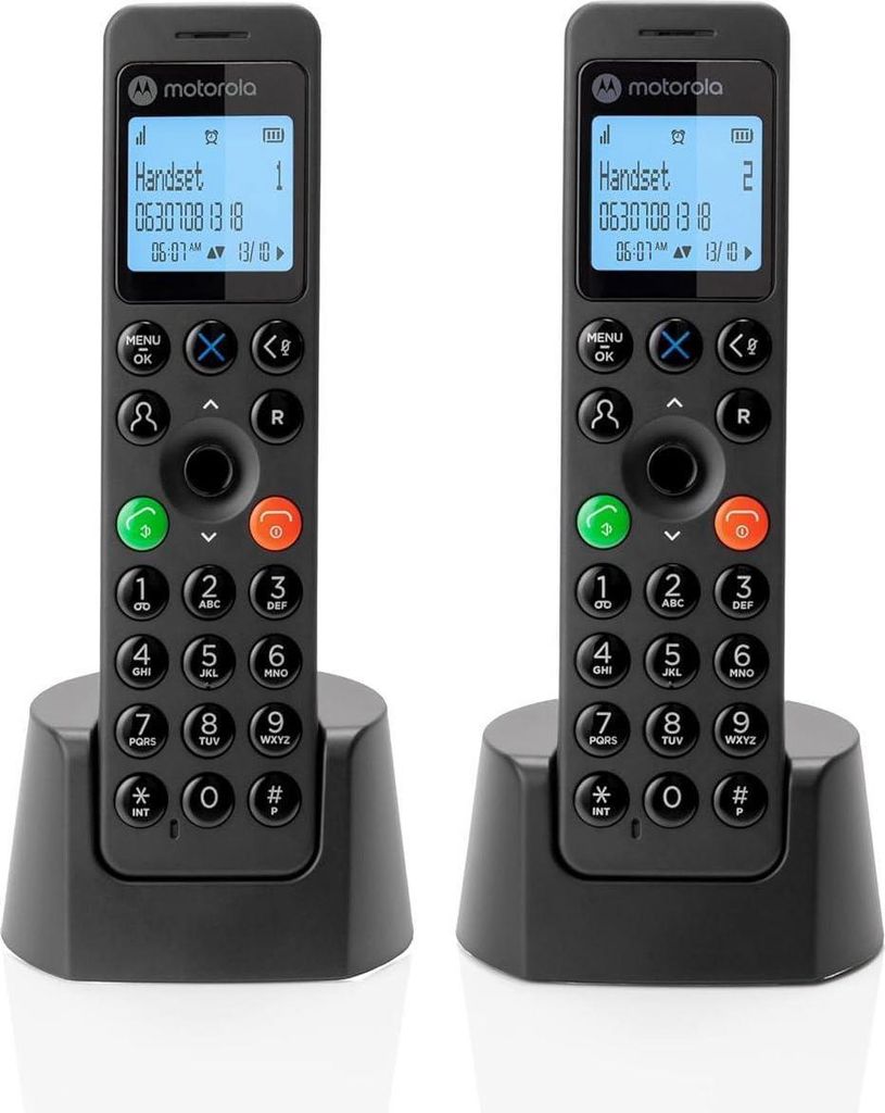 Motorola DOT202 Twin, DECT-Telefon, Kabelloses Mobilteil, Produktbild 