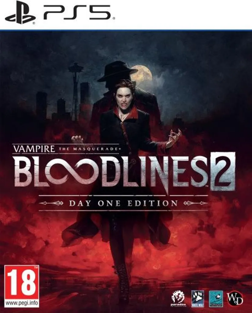 Vampire The Masquerade Bloodlines 2 PS5 Jeu Vidéo d'Horreur et Rôle