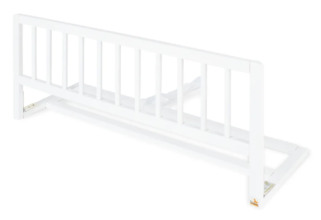 Barrière de sécurité pour lit d'enfant Classic Pinolino en bois blanc