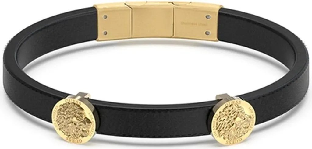 Bracelet Guess JUMB03013JWYGT-U doré pour look casual chic homme