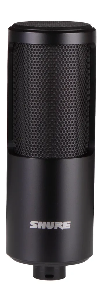 Shure SM4-K Microphone Cardioïde en Métal Noir pour Enregistrement Filaire