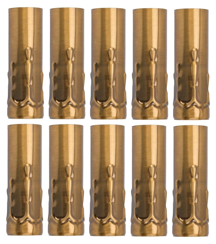 10 pezzi di tubi metallici E14 per portalampade a candela, Immagine del prodotto 