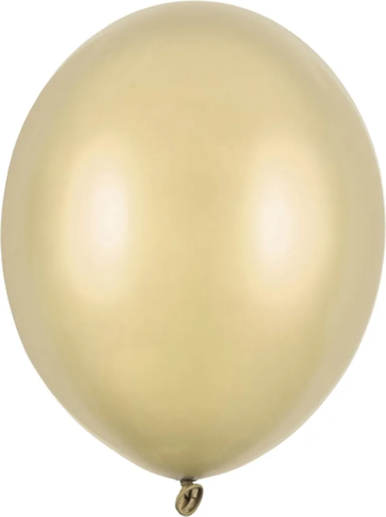 Décoration de Mariage : 100 Ballons Or Froid 30cm pour Arches et Salles