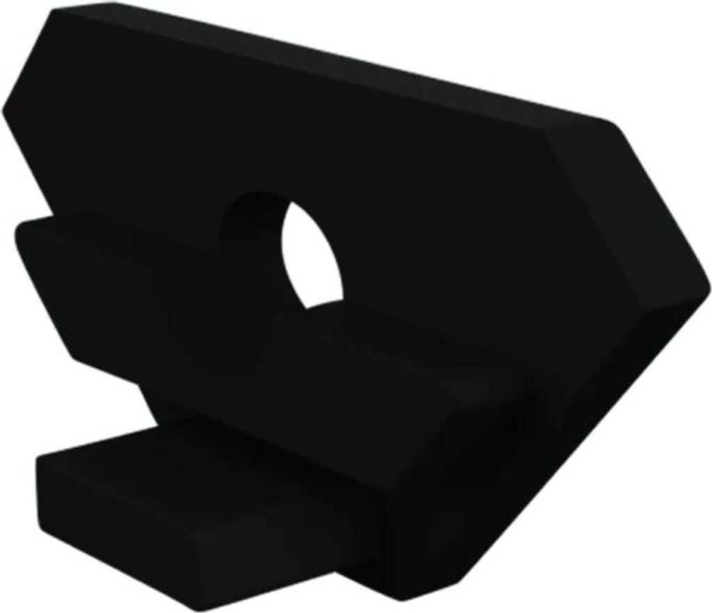 Endkappe für LED Alu Eckprofil Exo-V2_14 + Cover PC45_16