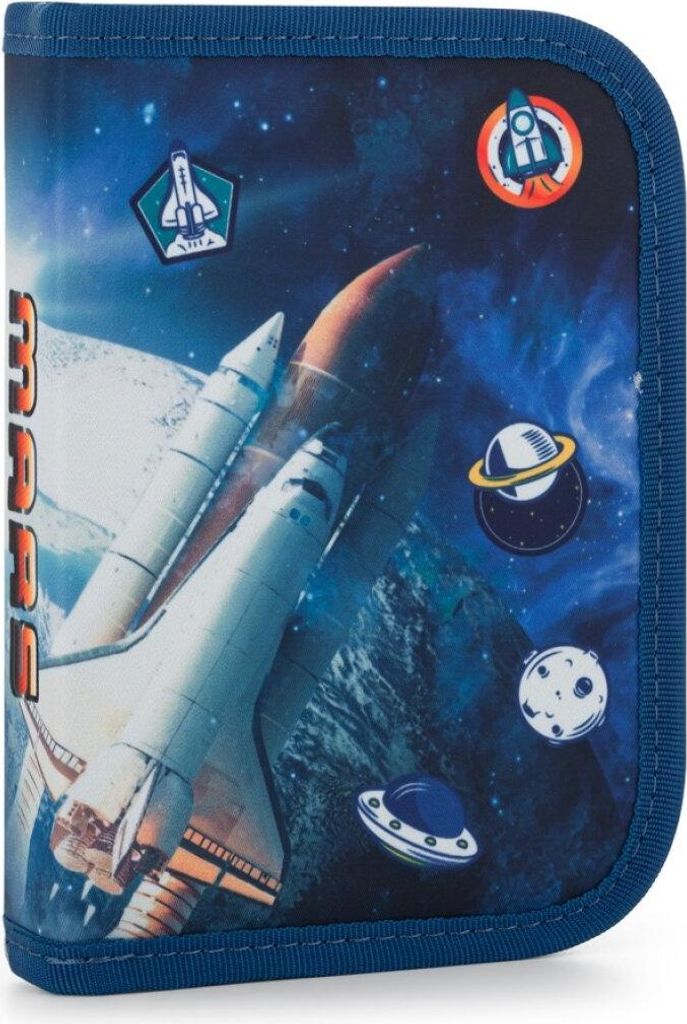 Oxybag Penál jednopatrový 2 chlopně, prázdný - Space Obrázek produktu 