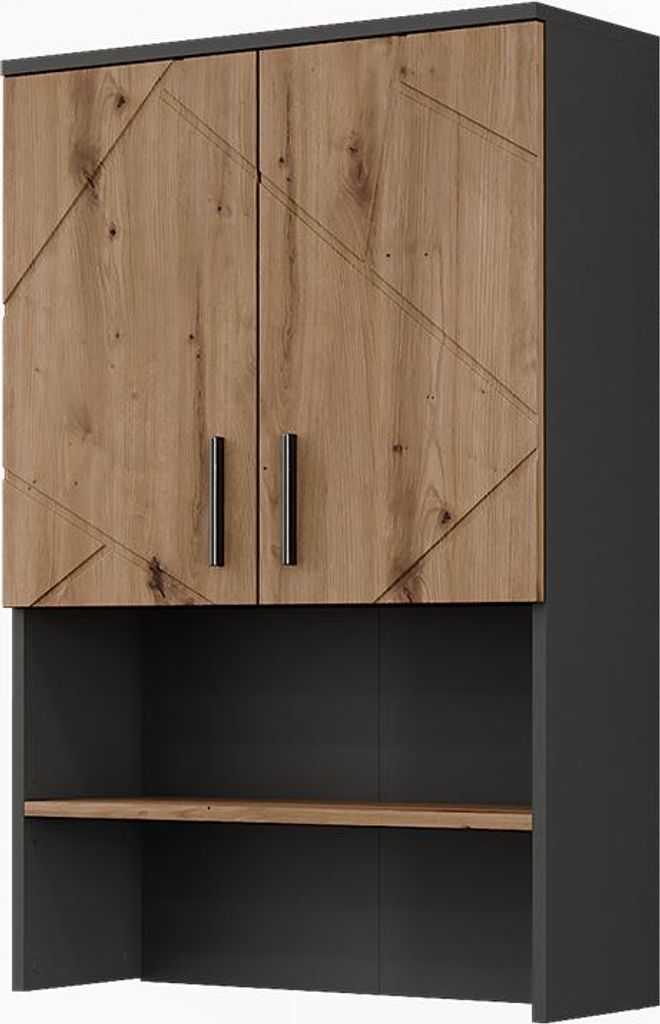 Struttura per mobile lavatrice Vicco Irma Antracite/Artisan Immagine del prodotto 