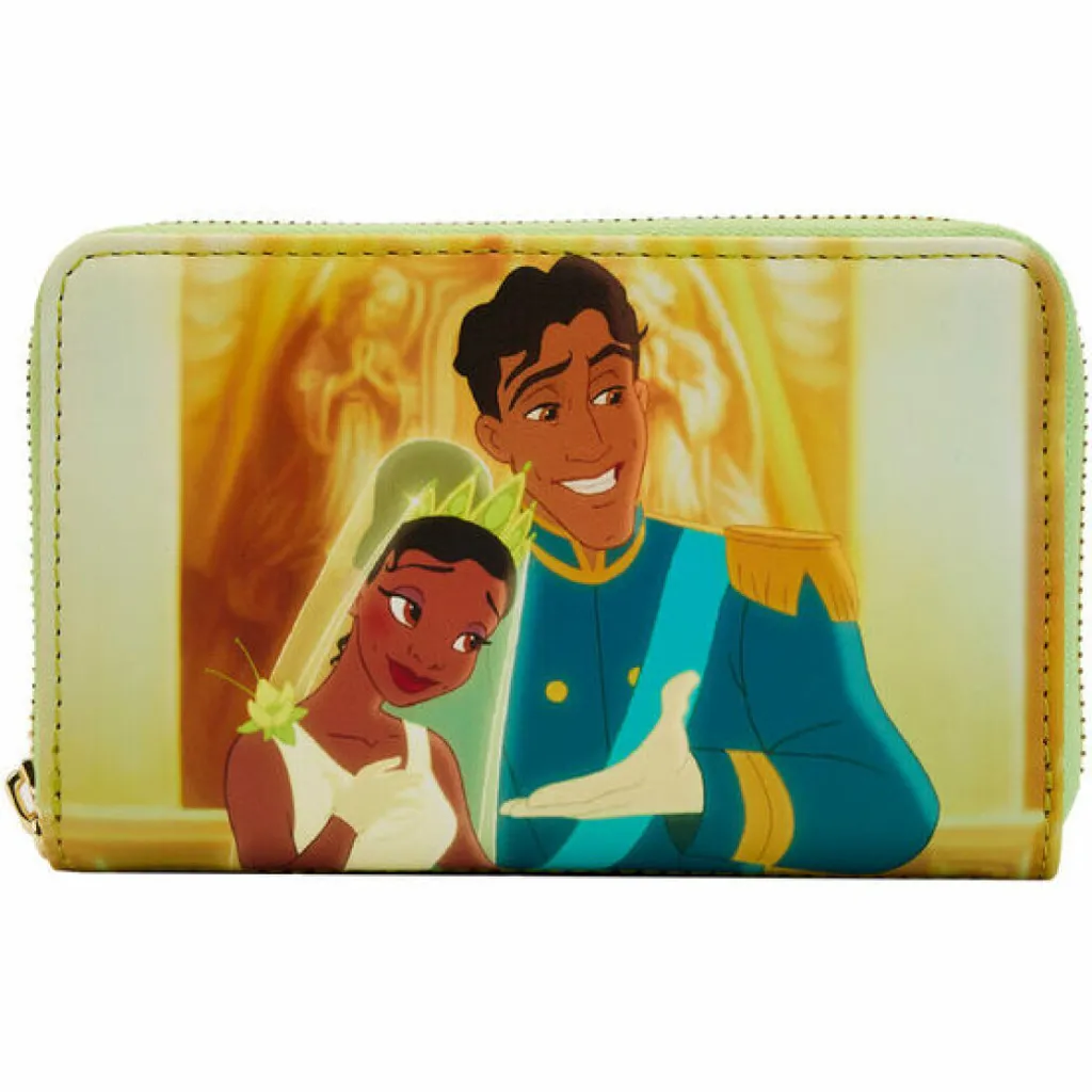 Portefeuille Disney La Princesse et la Grenouille Détails Brodés
