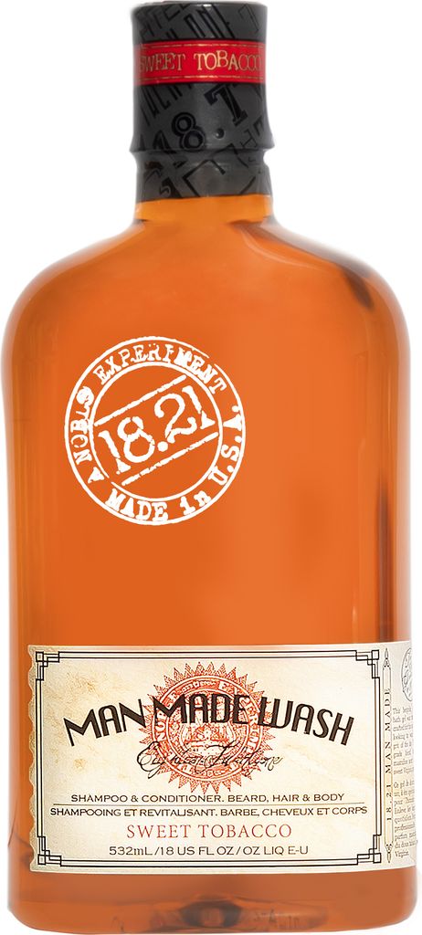 18.21 Man Made Pánsky Mycí gél - Sweet Tobacco, 530ml Obrázok produktu 