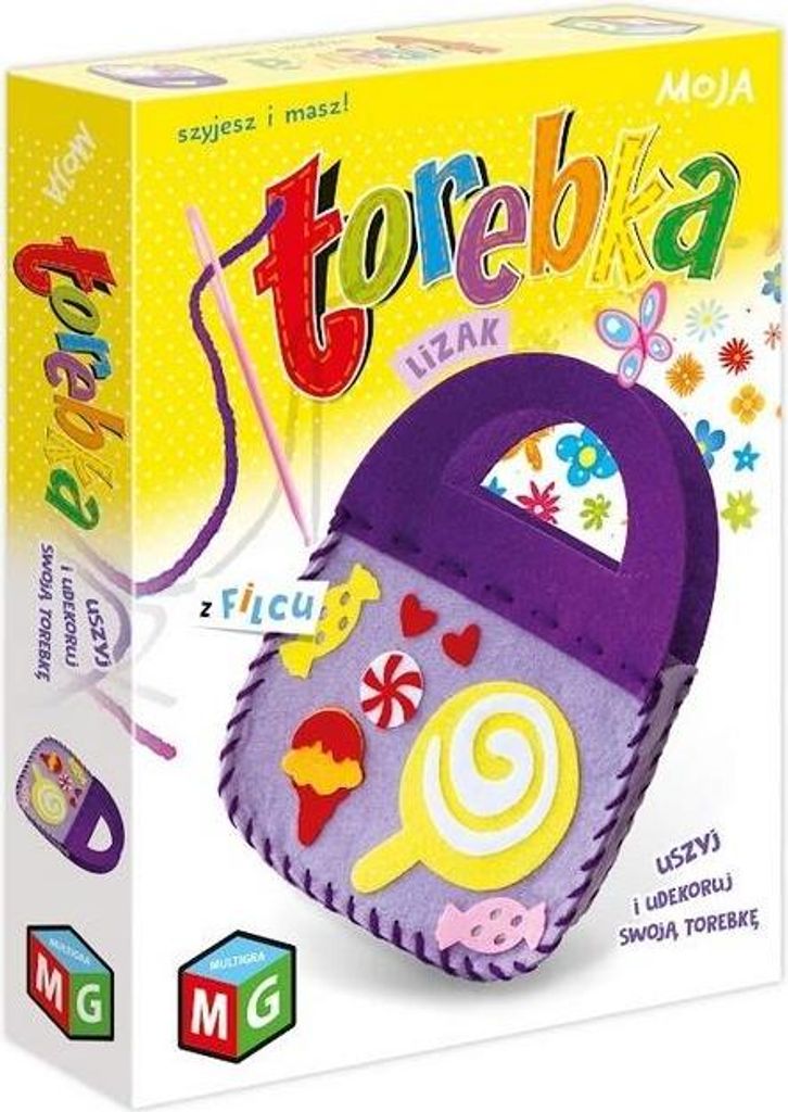 MULTIGRA Meine Filztasche Lollipop 05501 - ein kreatives Spielzeug für Kinder