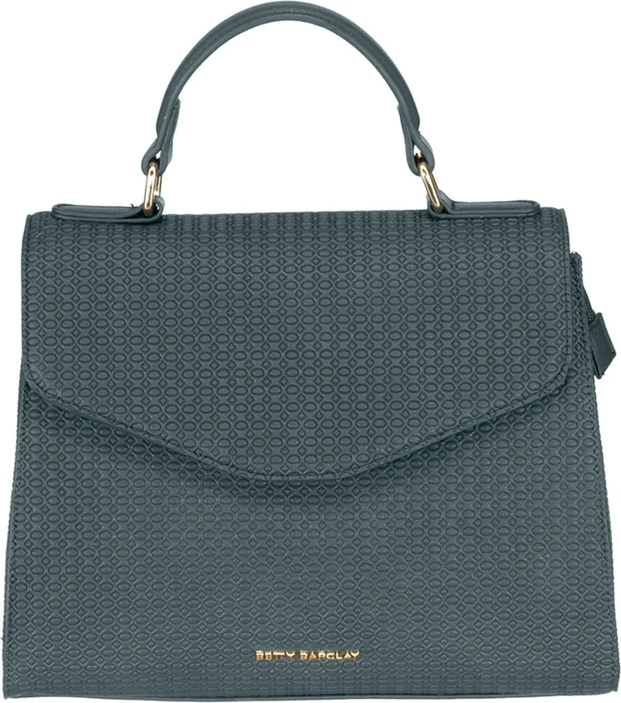 Sac à bandoulière Betty Barclay en similicuir pétrole pour femme