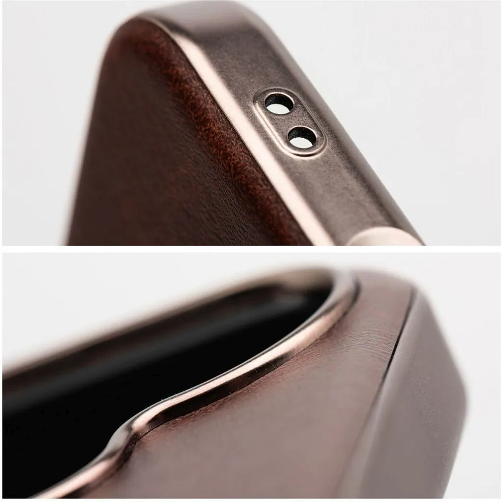 Custodia Smartphone iPhone 13 Pro Marrone | Stile Urban e Protezione Bumper - 3
