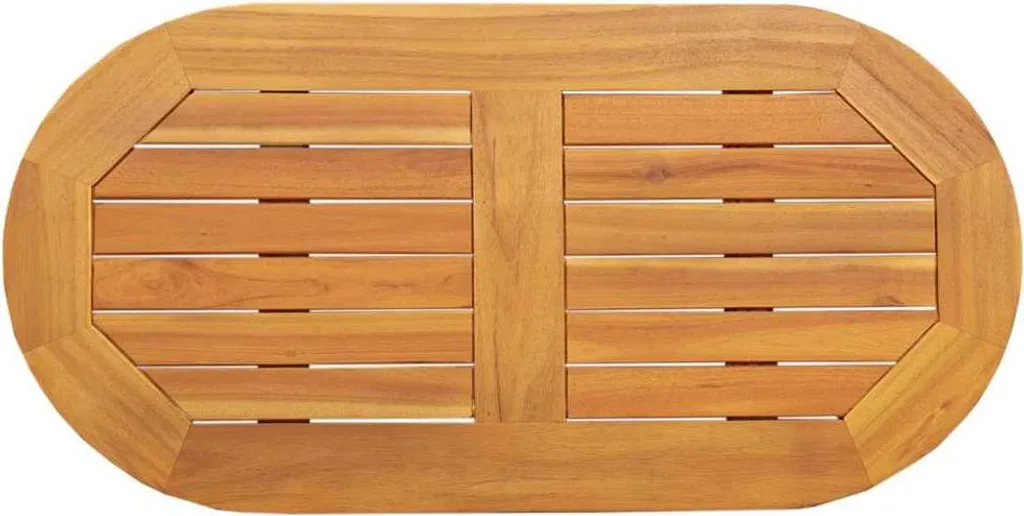 Vero Legno Acacia Piano Tavolo 80x40 - Sostituzione Top Mobile