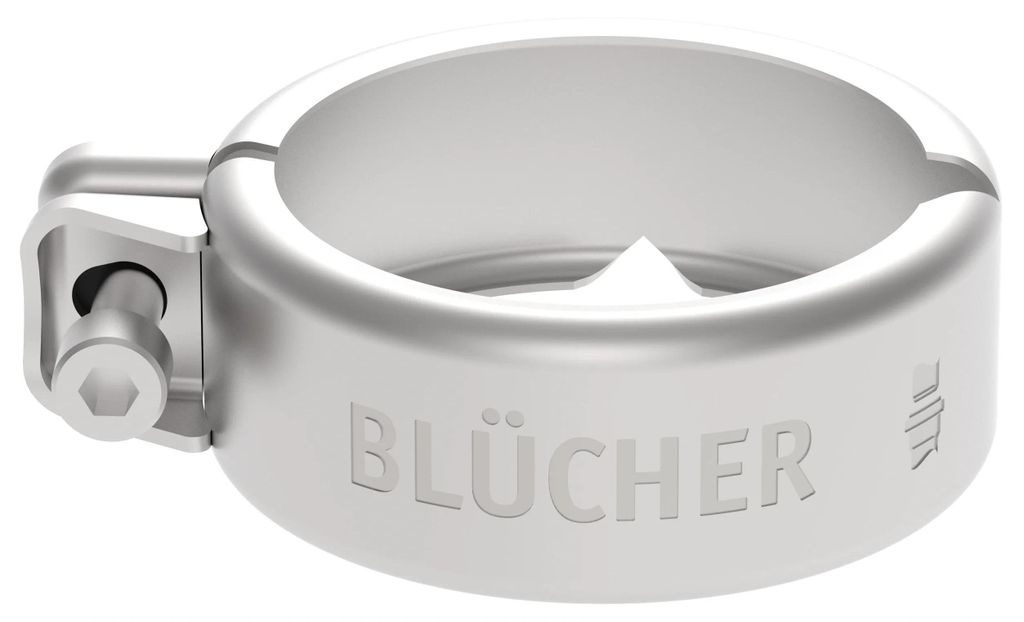 Blücher Sicherungsschelle, EuroPipe, Edelstahl 1.4301, Produktbild 