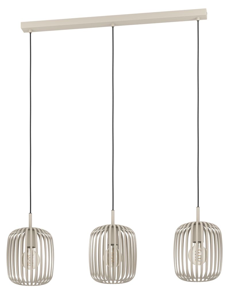 Eglo 900497 ROMAZZINA E27 triple suspension 900x200mm sable Image du produit 