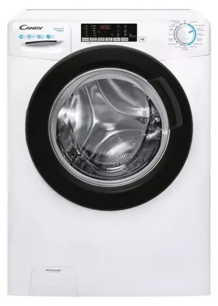Lave-linge frontal 10kg Candy CS1410TXMBE 1400 tours hublot noir