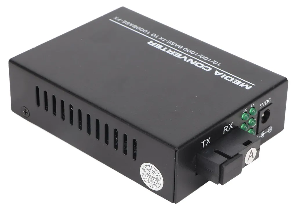 Convertisseur Ethernet pour Extension Réseau Fibre Monomode Simplex Gbe - 4
