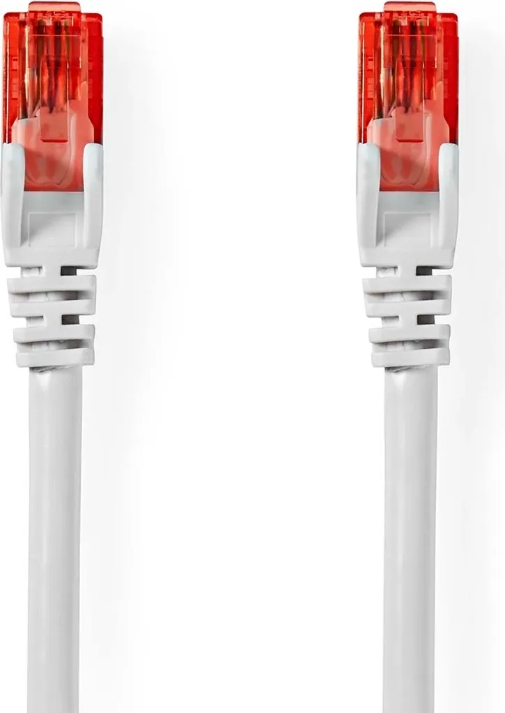 Cavo di Rete CAT6 Bianco 3m RJ45 U/UTP | Connessione Gigabit Stabile