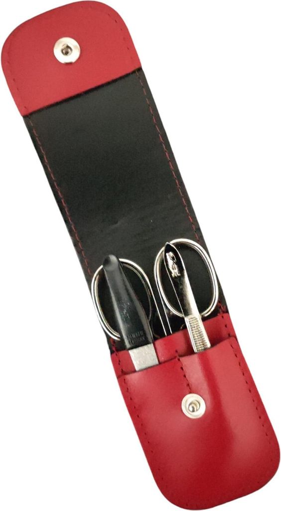 set manicure 3 pezzi Solingen con custodia in pelle, Immagine del prodotto 