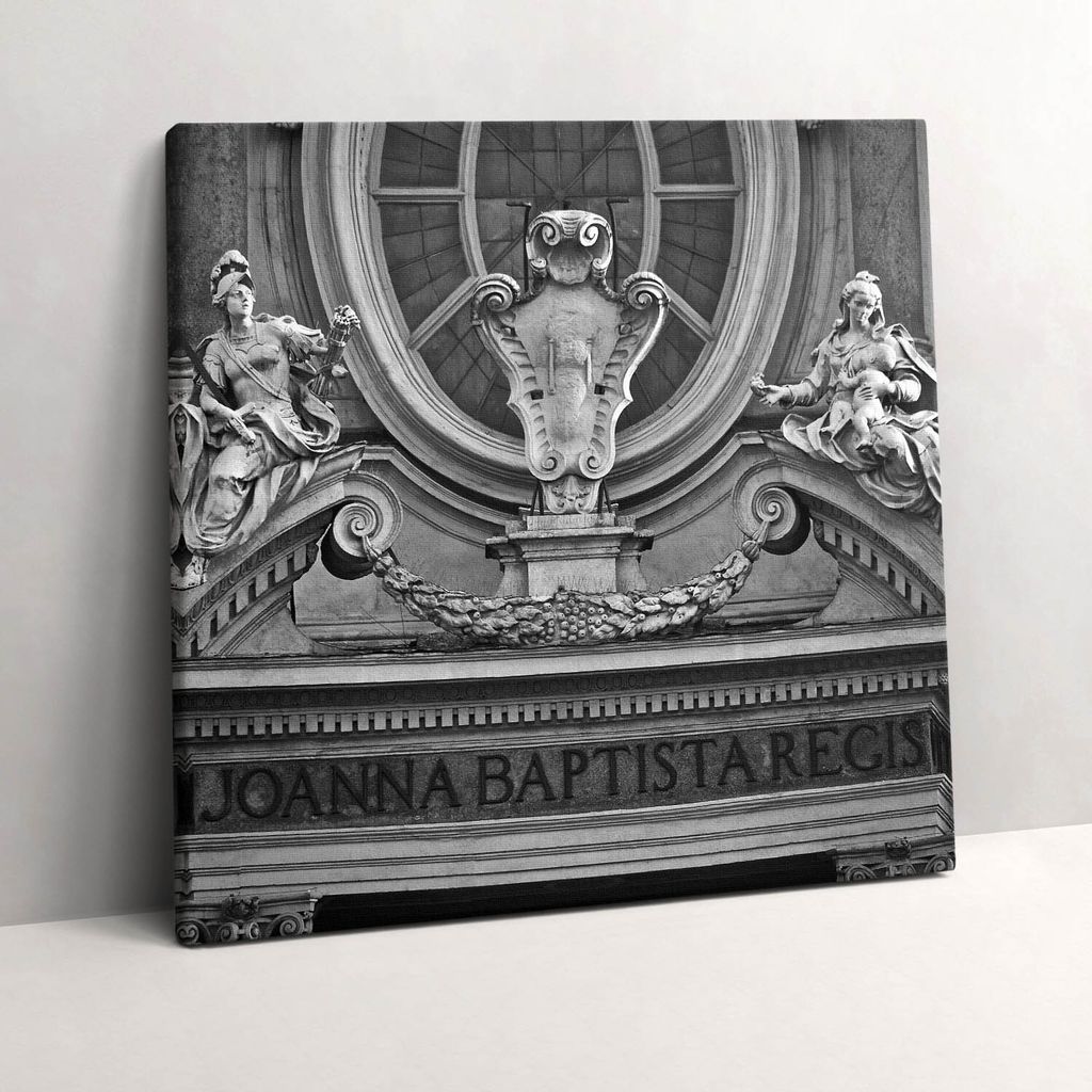 Piazza San Carlo Turin – Leinwandbild Wandbild – 60x60 cm – Leinwandbilder – Wandbilder – Schlafzimmer – Flur