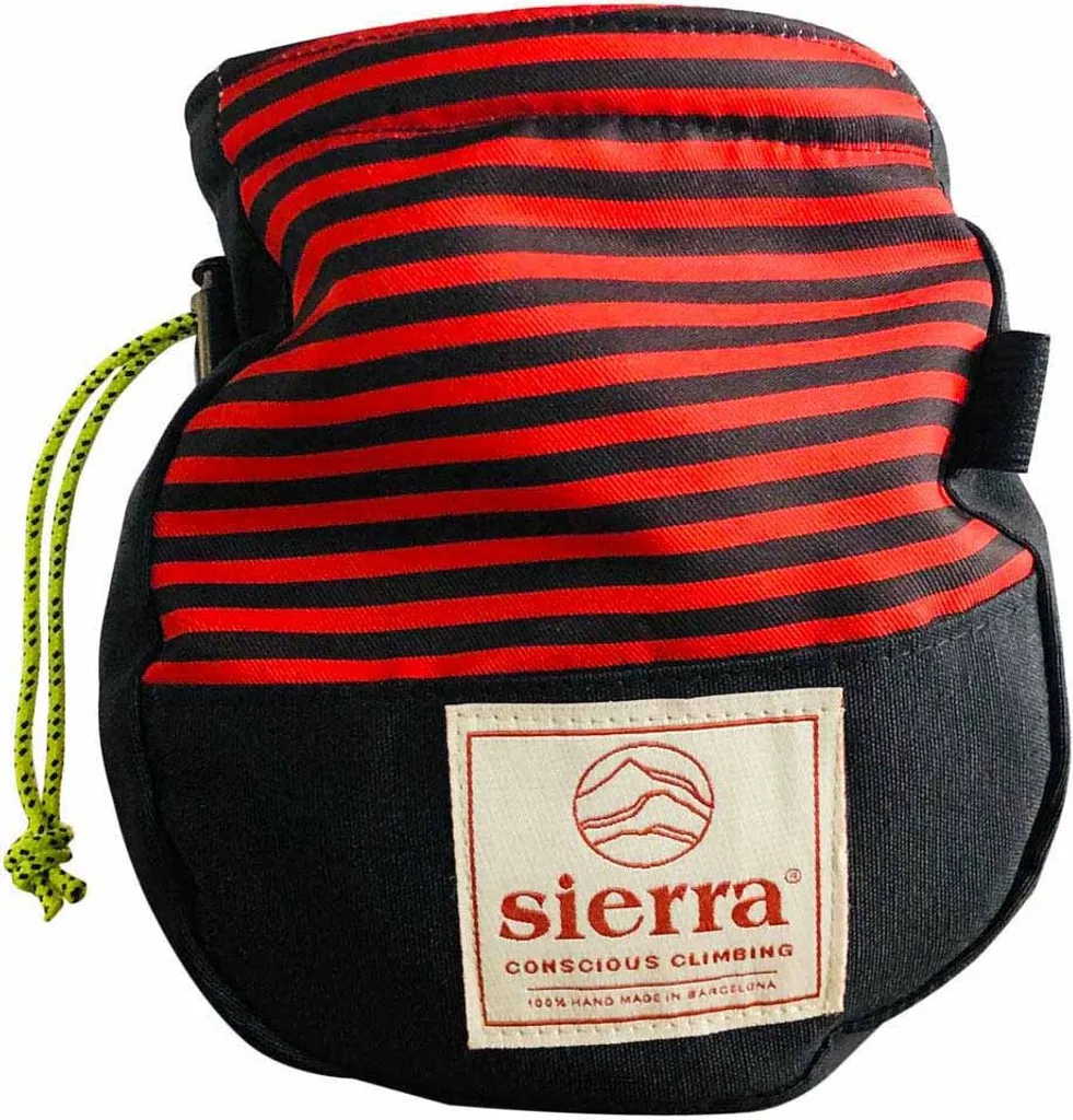 Sierra Climbing Classics Chalkbag Rosso - Sacchetto Magnesite Artigianale