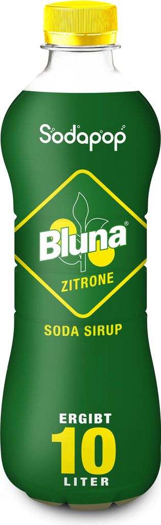 SODAPOP BLUNA Zitrone Sirup 500ml für 10 Liter Produktbild 