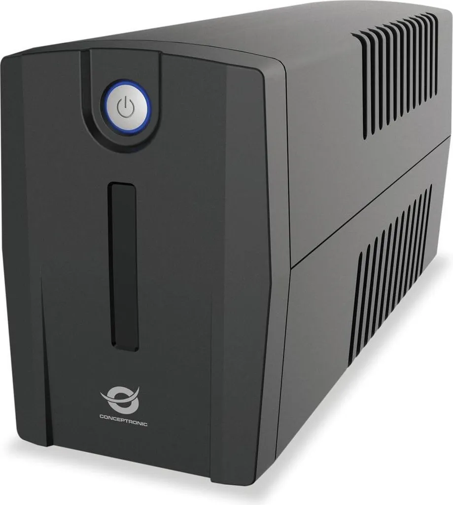 UPS Conceptronic ZEUS01ESP 650VA/360W con 2 Prese Schuko - Solo Sostanza