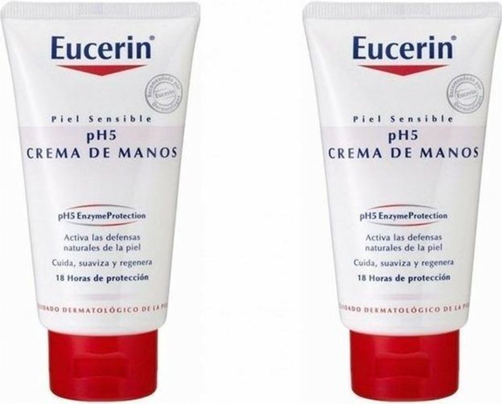 Eucerin ph5 crema manos 2x75ml