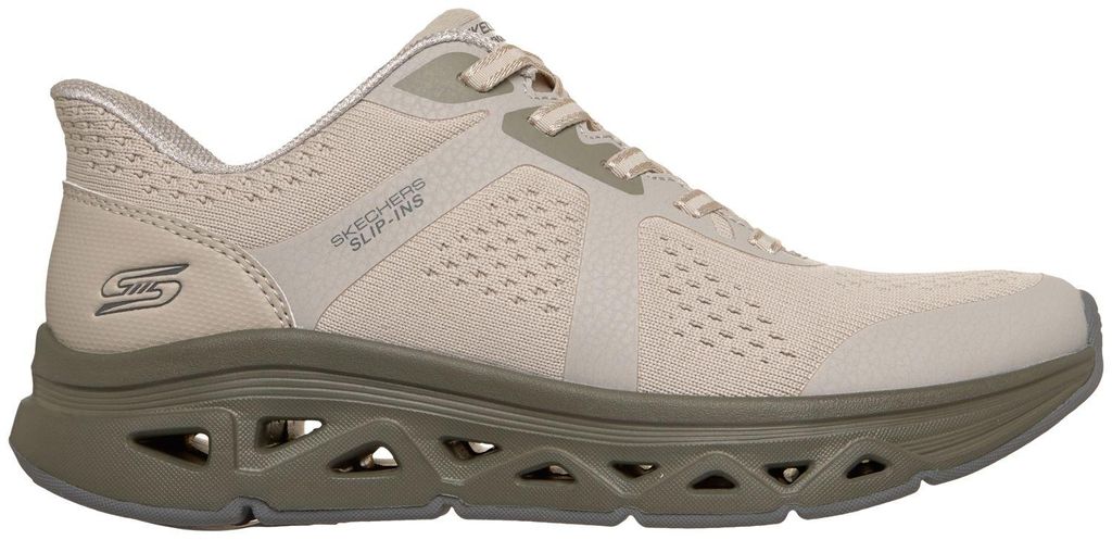 Skechers Bobs Arc Waves Remix Get Grounded Slip-On Beige Produktbild 