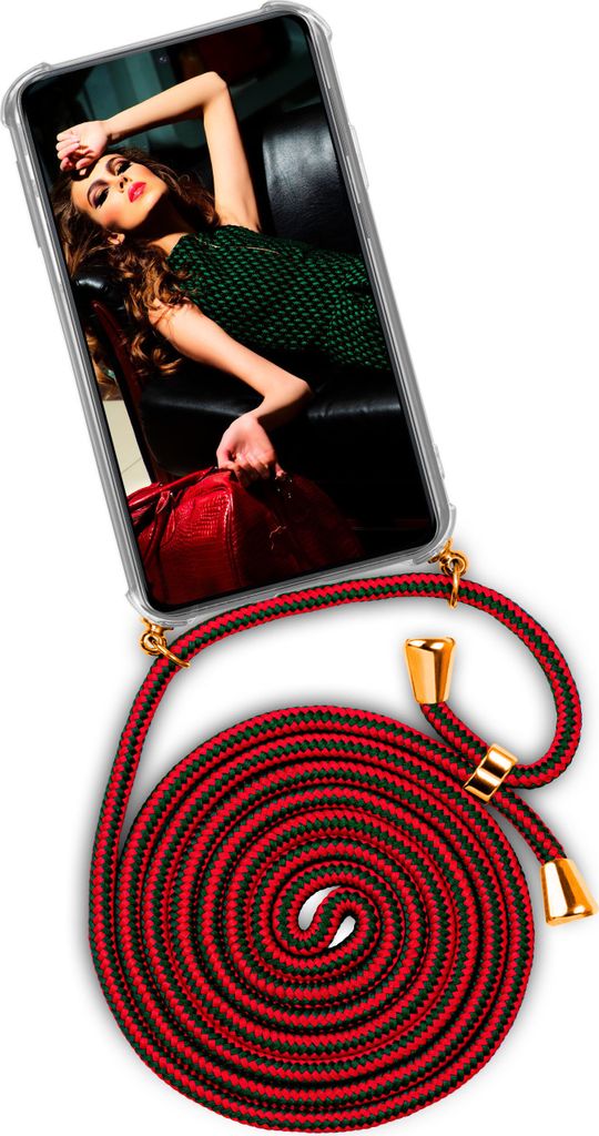 TWIST-Case + TWIST-Cord für Samsung Galaxy S21, Farbe:Ciao Bella (Gold)