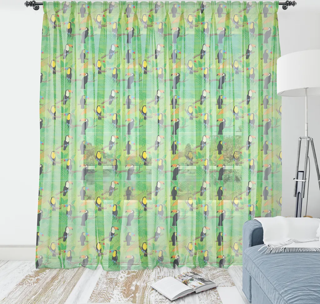 Arazzo Giungla ABAKUHAUS 135x274 cm Lavabile in Lavatrice