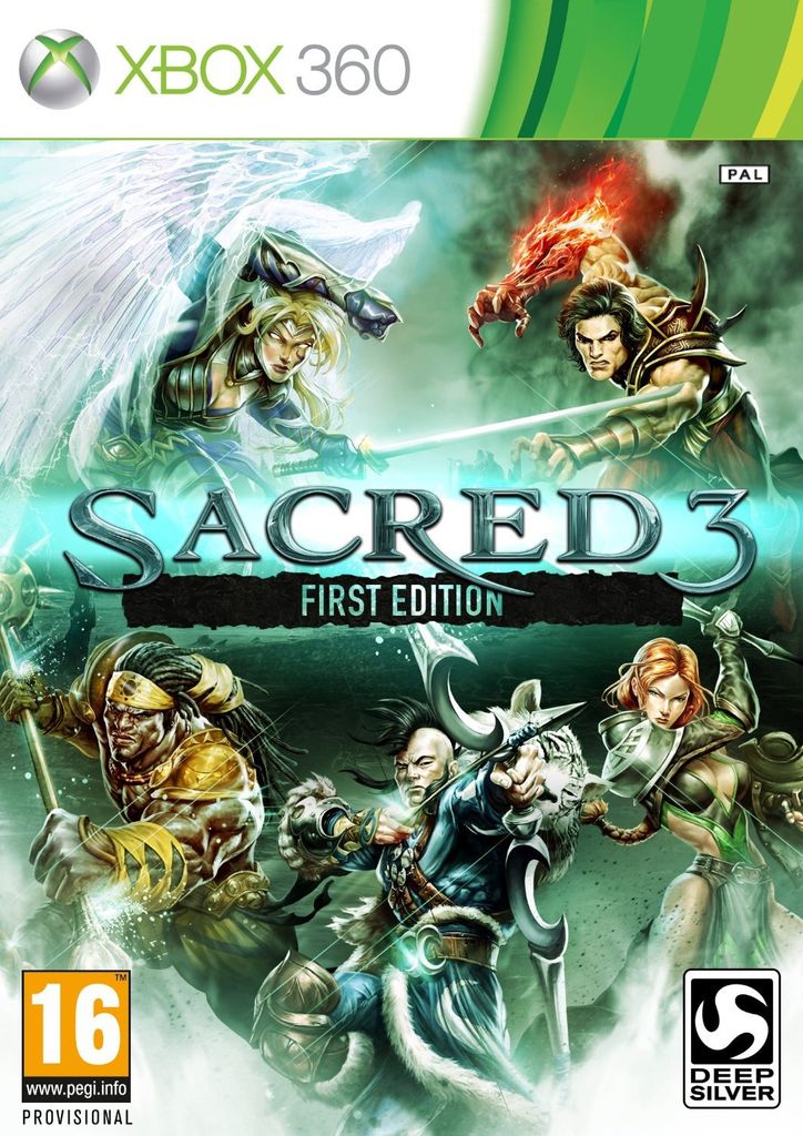 Deep Silver Sacred 3 - First Edition, Xbox 360, M (Reif)