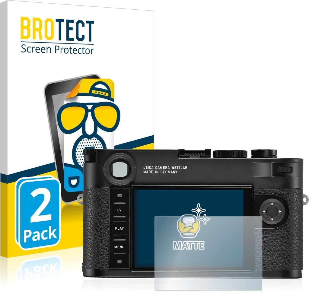 2x BROTECT Schutzfolie für Leica M10-R Displayschutz Produktbild 