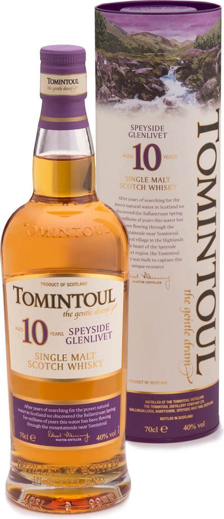 Tomintoul 10 Years 700ml + Box 40% Vol. Produktbild 