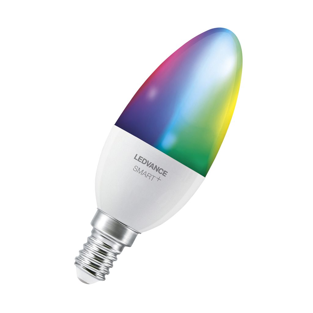 E14 Wifi Smart LED Lichtquelle, alle Farben und warmes Weiß