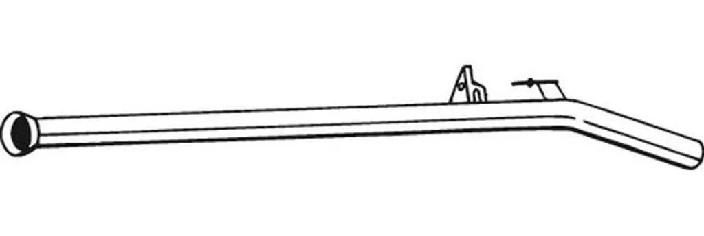 Tube d'échappement pour Clio - Qualité d'Origine BOSAL 851-213 OE 8200125932