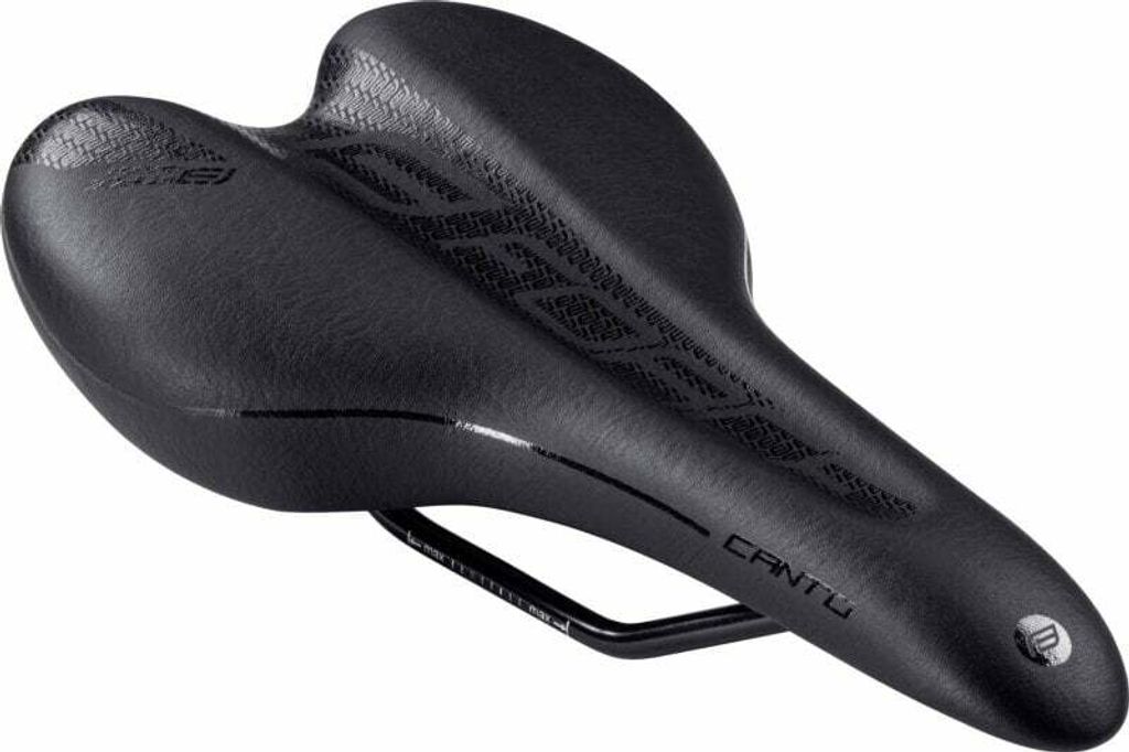 Force Canto Sport Saddle Black 153 mm Rostfreier Stahl Fahrradsattel