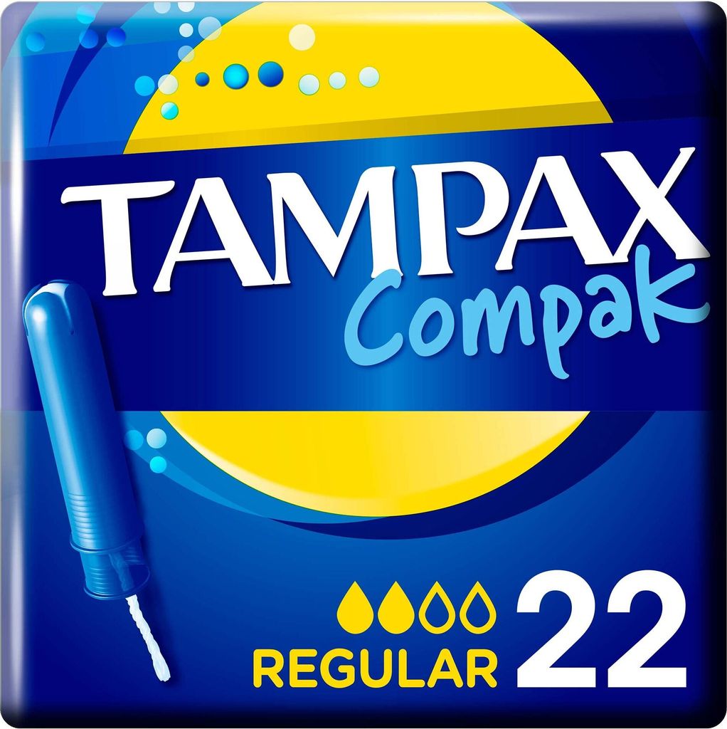 Tampax Compak Regular 22 Einheiten Produktbild 