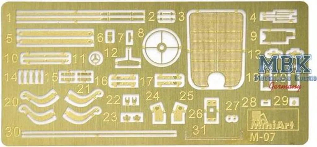 Kit MiniArt MB Type 170V : Maquette Haute Précision sans Défauts - 3